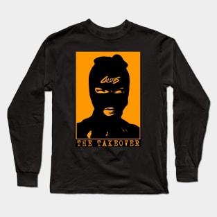 Califas Ski Mask Woman Logo Yeb1 Art Long Sleeve T-Shirt